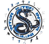 ICONIC PUZZLES - Varios Fc Inter Milan Snake Puzle Madera (150 Piezas), Unisex, blue