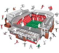 ICONIC PUZZLES - Varios Liverpool Fc Anfield Puzzle Madera Talla L (500 Piezas), Unisex, red