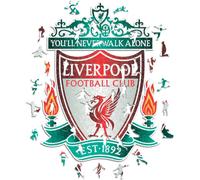 Iconic Puzzles - Liverpool Logo, Producto Oficial, Puzzles de Madera para Adultos y Niños, Madera 100% Sostenible, Tamaño S 150 Piezas