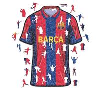 Iconic Puzzles- Wooden Barcelona Puzzle de Madera, Color camiseta, S, 150 Pcs (23BASS)