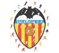 Iconic Puzzles Wooden Puzzle, Color, S, 150 Pcs (Logo Valencia)