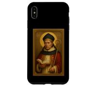 Ícono católico Cristiano de San Albert el Gran Carcasa para iPhone XS MAX