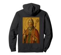 Icono católico Cristiano de San Gregorio Magno Sudadera con Capucha