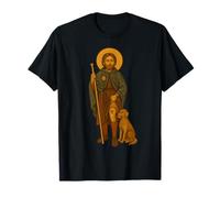 Icono católico Cristiano de San Roque Camiseta