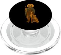 Icono católico Cristiano de San Roque PopSockets PopGrip para MagSafe