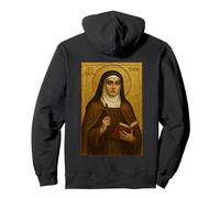 Icono católico Cristiano de Santa Edith Stein Sudadera con Capucha