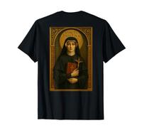 Icono católico Cristiano de Santa Faustina Camiseta