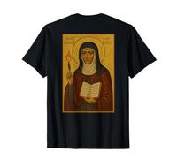 Icono católico Cristiano de Santa Hildegarda de Bingen Camiseta