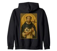 Icono católico Cristiano de Santo Domingo Sudadera con Capucha