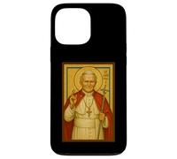 Icono católico Cristiano del Papa Juan Pablo II Carcasa para iPhone 13 Pro MAX