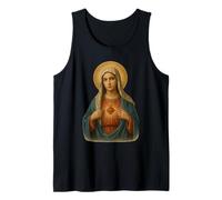 Icono Católico de la Santísima Virgen Madre María Camiseta sin Mangas