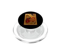 Icono católico de Moisés y la zarza ardiente PopSockets PopGrip para MagSafe