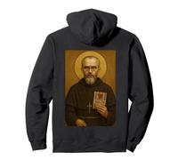 Icono católico de San Maximiliano Kolbe Sudadera con Capucha