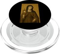 Icono católico de Santa Clara de Asís PopSockets PopGrip para MagSafe