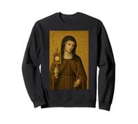 Icono católico de Santa Clara de Asís Sudadera