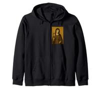 Icono católico de Santa Clara de Asís Sudadera con Capucha