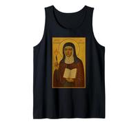 Icono católico de Santa Hildegarda de Bingen Camiseta sin Mangas