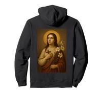 Icono católico de Santa María Goretti Sudadera con Capucha