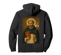 Icono Católico de Santo Domingo de Guzmán Sudadera con Capucha