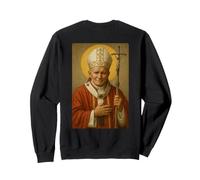 Icono católico del Papa Juan Pablo II Sudadera