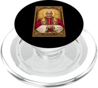 Icono católico del Papa León XIV PopSockets PopGrip para MagSafe