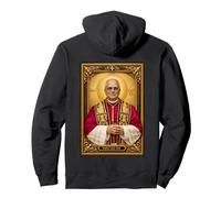 Icono católico del Papa León XIV Sudadera con Capucha