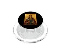 Icono católico ortodoxo de Santa Dymphna de Gheel PopSockets PopGrip para MagSafe