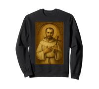 Icono católico Romano de San Carlos de Foucauld Sudadera