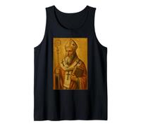 Icono católico Romano de San Cirilo de Alejandría Camiseta sin Mangas