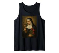 Ícono católico Romano de Santa Rita de Cascia Camiseta sin Mangas