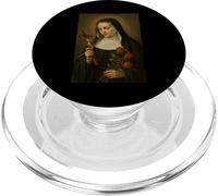 Ícono católico Romano de Santa Rita de Cascia PopSockets PopGrip para MagSafe