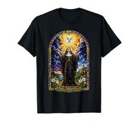 Icono de Arte católico gótico católico Paloma Santa escolástica Camiseta
