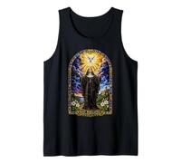 Icono de Arte católico gótico católico Paloma Santa escolástica Camiseta sin Mangas