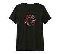 Icono de Eneagrama en Camiseta de Acuarela Camiseta Premium