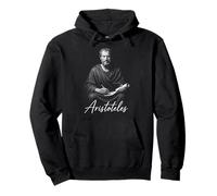 Icono de erudito de la filosofía Griega Antigua de Aristóteles Sudadera con Capucha