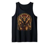 Icono de Guerrero de mitología del Laberinto Griego Antiguo minotauro Camiseta sin Mangas