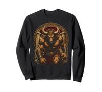 Icono de Guerrero de mitología del Laberinto Griego Antiguo minotauro Sudadera