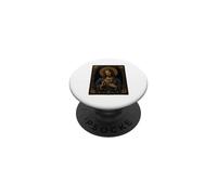 Icono de Iglesia ornamentada de Jesucristo Sagrada Fe Diseño artístico PopSockets PopGrip Adhesivo