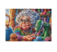 Icono de Jesús y María Puzzle 300 Piezas Cartón Resistente para Coleccionistas Acompañamiento de Mascotas Fantástico Entretenimiento Toda La Familia Mejora Memoria Pack Completo para Navidad 300 PCS