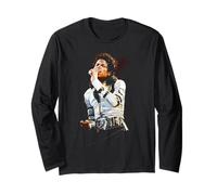 Icono de la Superestrella del Pop de los 80 Bad World Tour Dirty Diana Live 1988 Manga Larga