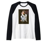 Icono de la Superestrella del Pop de los 80 Live Bad World Tour Dirty Diana 1988 Camiseta Manga Raglan