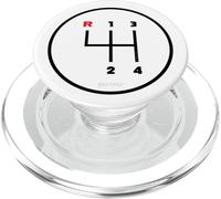 Icono de patrón de Palanca de Cambios Manual de Coche (4 velocidades) PopSockets PopGrip para MagSafe