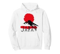 Icono de Viaje al Atardecer del Monte Fuji de Japón para Amantes de la Cultura Sudadera con Capucha