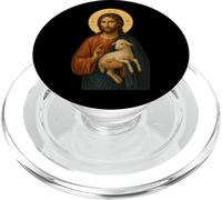 Icono ortodoxo de Jesucristo el Buen Pastor PopSockets PopGrip para MagSafe