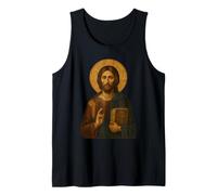 Icono ortodoxo de Jesucristo Maestro Camiseta sin Mangas