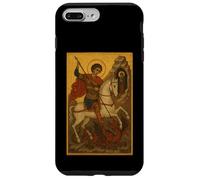 Ícono ortodoxo de San George Matando a la Bestia Carcasa para iPhone 7 Plus/8 Plus