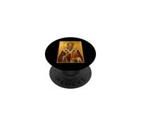 Icono ortodoxo de San Ignacio de Antioquía PopSockets PopGrip Adhesivo