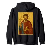 Icono ortodoxo de San Justino Mártir Sudadera con Capucha