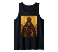 Icono ortodoxo de San Moisés el Negro Camiseta sin Mangas