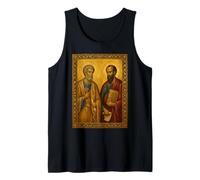Icono ortodoxo de San Pedro y San Pablo Camiseta sin Mangas
